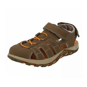 Size 3 Merrell Kids Waterproof Leather Performance Sandals Closed Toe Shoes